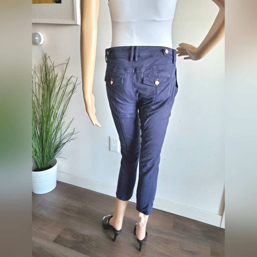WHBM Navy Capris Pants